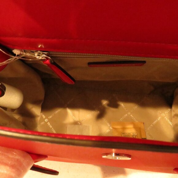 Michael Kor Carmen Medium Belted Satchel (Retails $558.00) - Picture 3 of 8